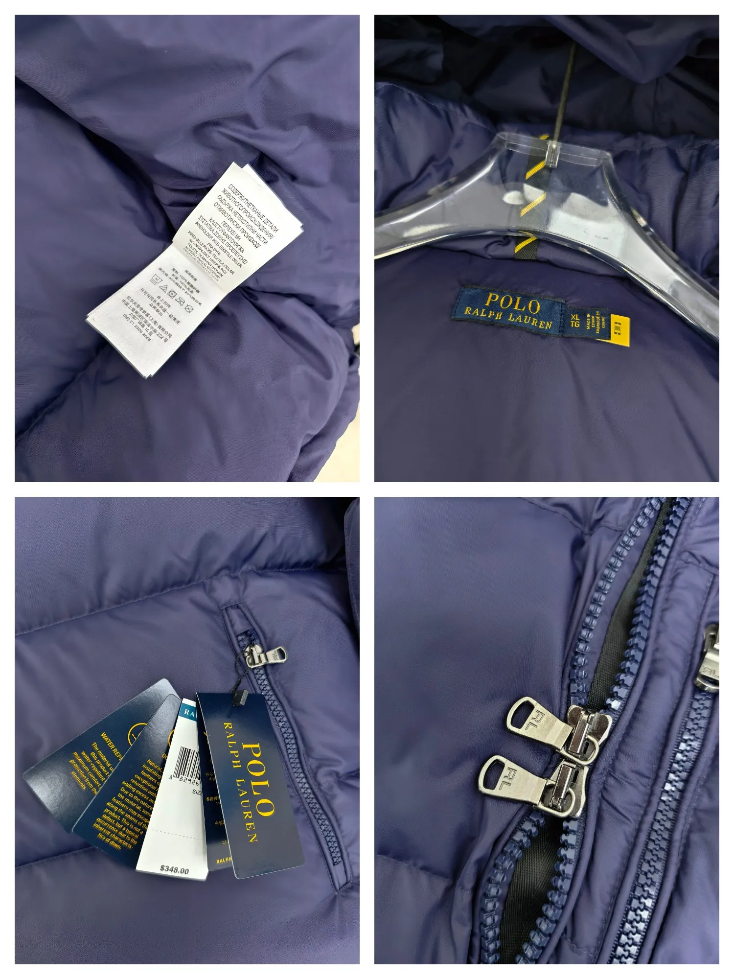 Style number: Y 177 Polo Ralph Lauren 2025 pony embroidered glossy half-turtle collar down jacket, neatly cut to create a smart posture, return to the hustle and bustle of the city. Filled with white duck down, it is warm and comfortable without being bulky, without losing personality and looking low-key! It has a certain sense of hierarchy! Original custom fabric. With a certain sense of color Color: Glossy Black Matte Black Dark Blue Size: S M L XL XXL